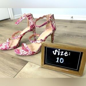 Kelly & Katie Pink & Purple Heels / Strappy Sandal